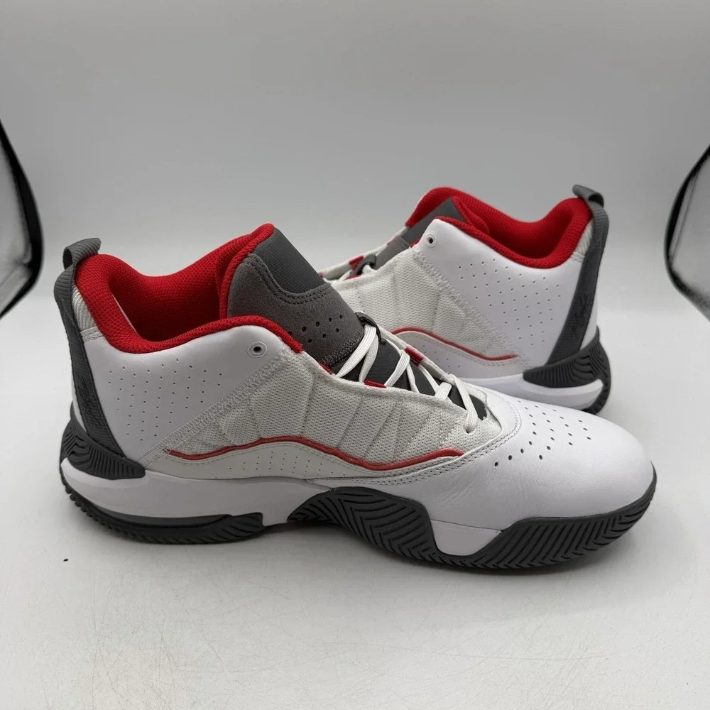 Jordan Stay Loyal‎ Basketball Shoes Mens Sz 10.5 White/Grey Sneakers DB2884-105